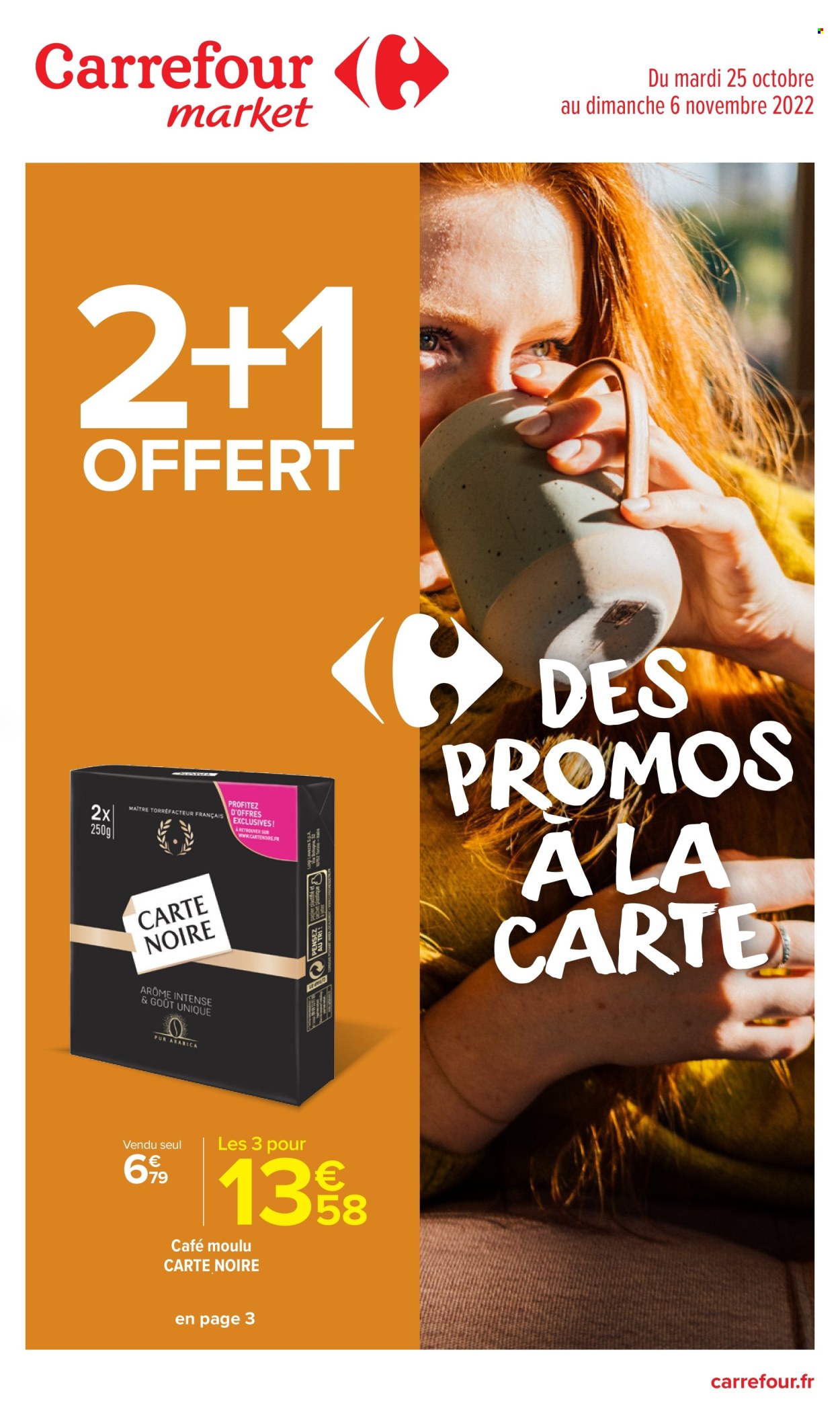 Catalogue Carrefour Market - 25/10/2022 - 06/11/2022. Page 1