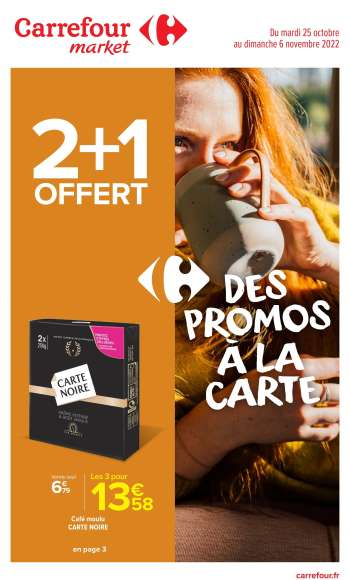 Catalogue Carrefour Market - 25/10/2022 - 06/11/2022.