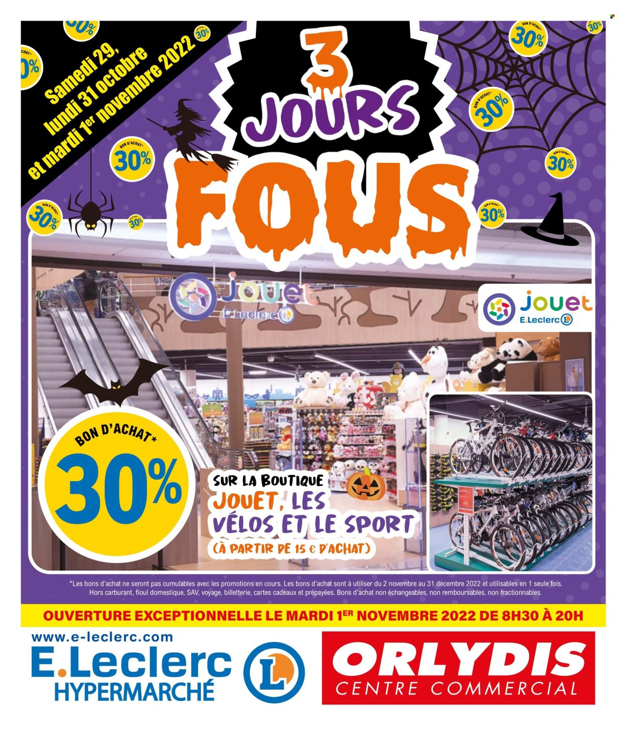 Catalogue E.Leclerc - 29/10/2022 - 01/11/2022. Page 1