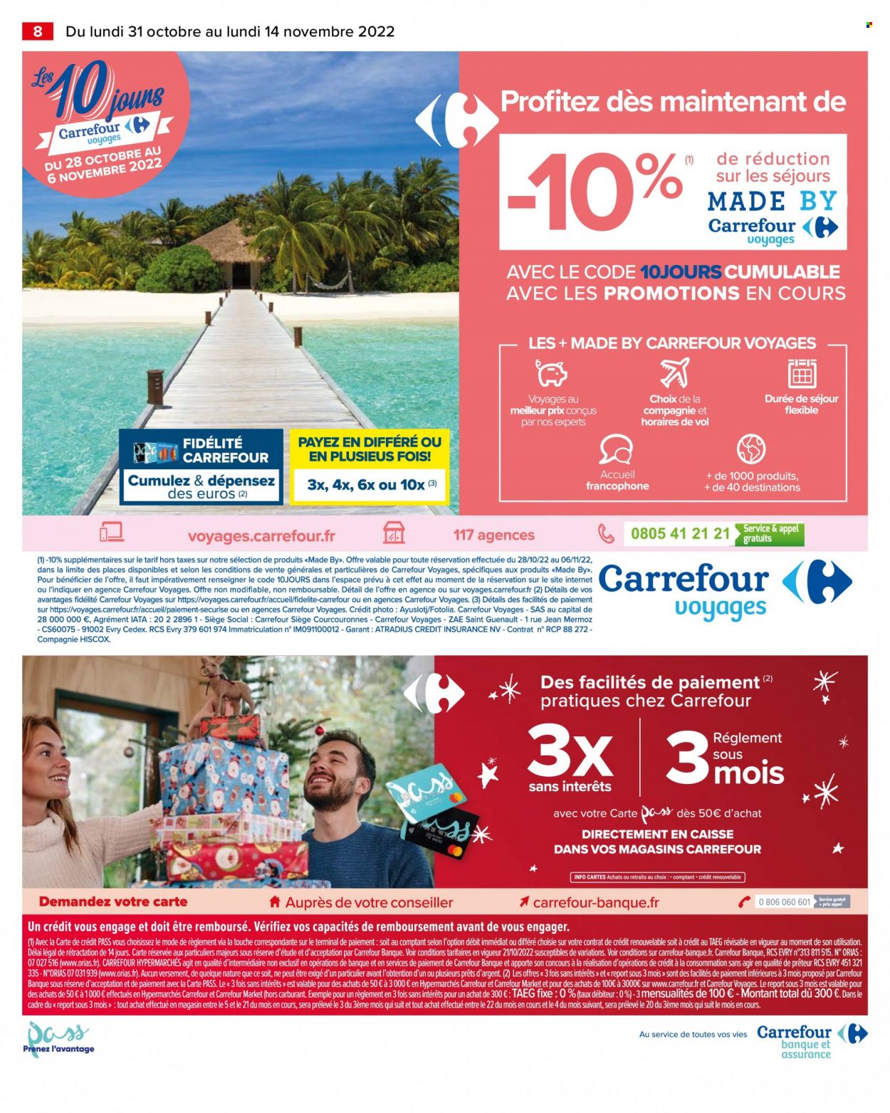 Catalogue Carrefour Hypermarchés - 31/10/2022 - 14/11/2022. Page 10