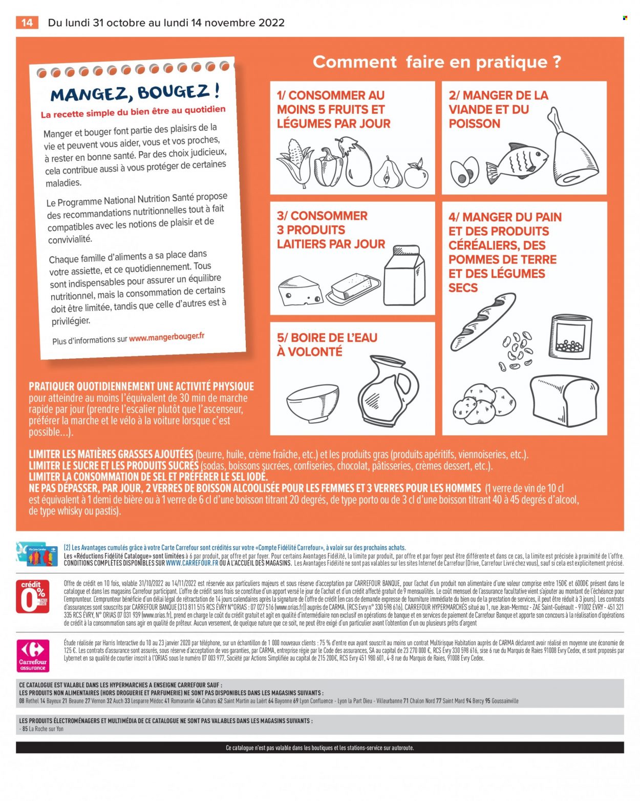Catalogue Carrefour Hypermarchés - 31/10/2022 - 14/11/2022. Page 16