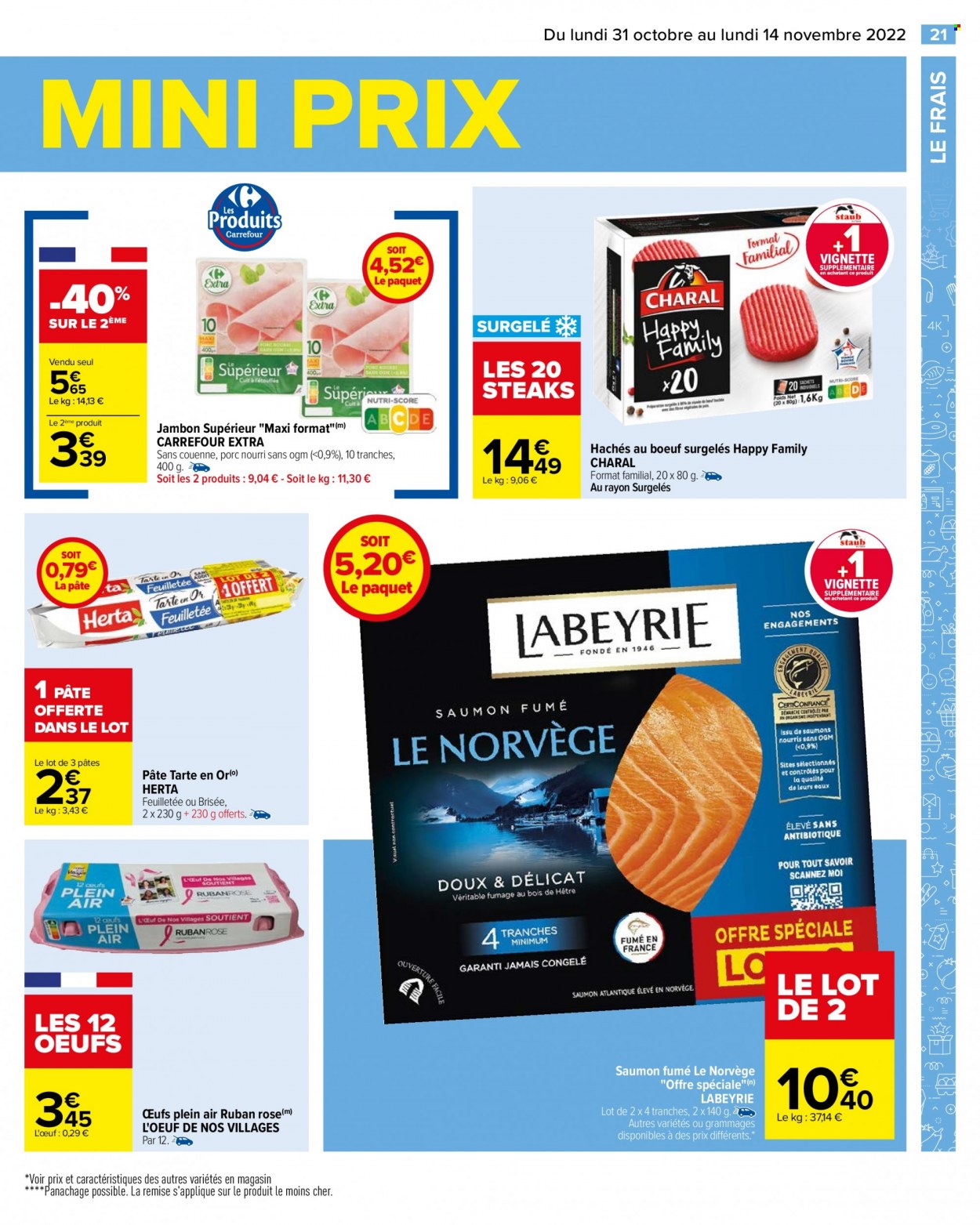 Catalogue Carrefour Hypermarchés - 31/10/2022 - 14/11/2022. Page 23