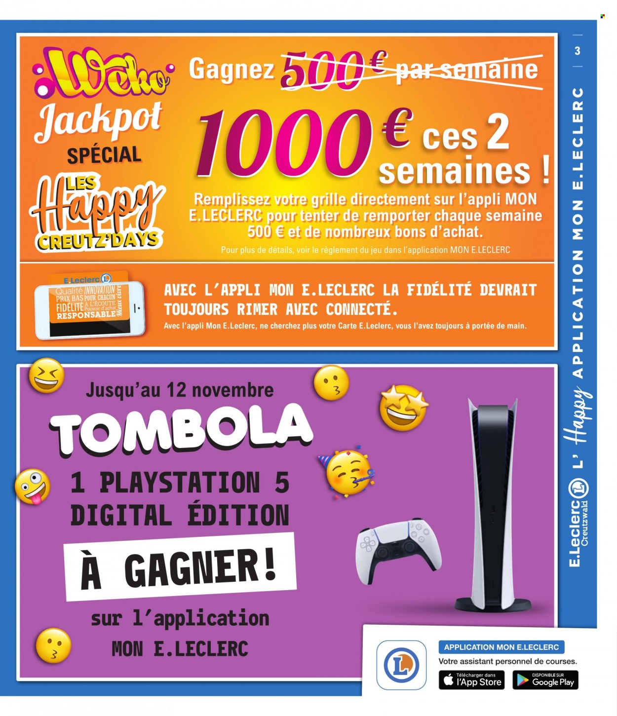 Catalogue E.Leclerc - 31/10/2022 - 12/11/2022. Page 3