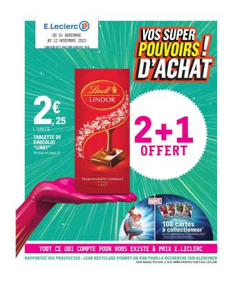 Catalogue E.Leclerc - 01/11/2022 - 12/11/2022.
