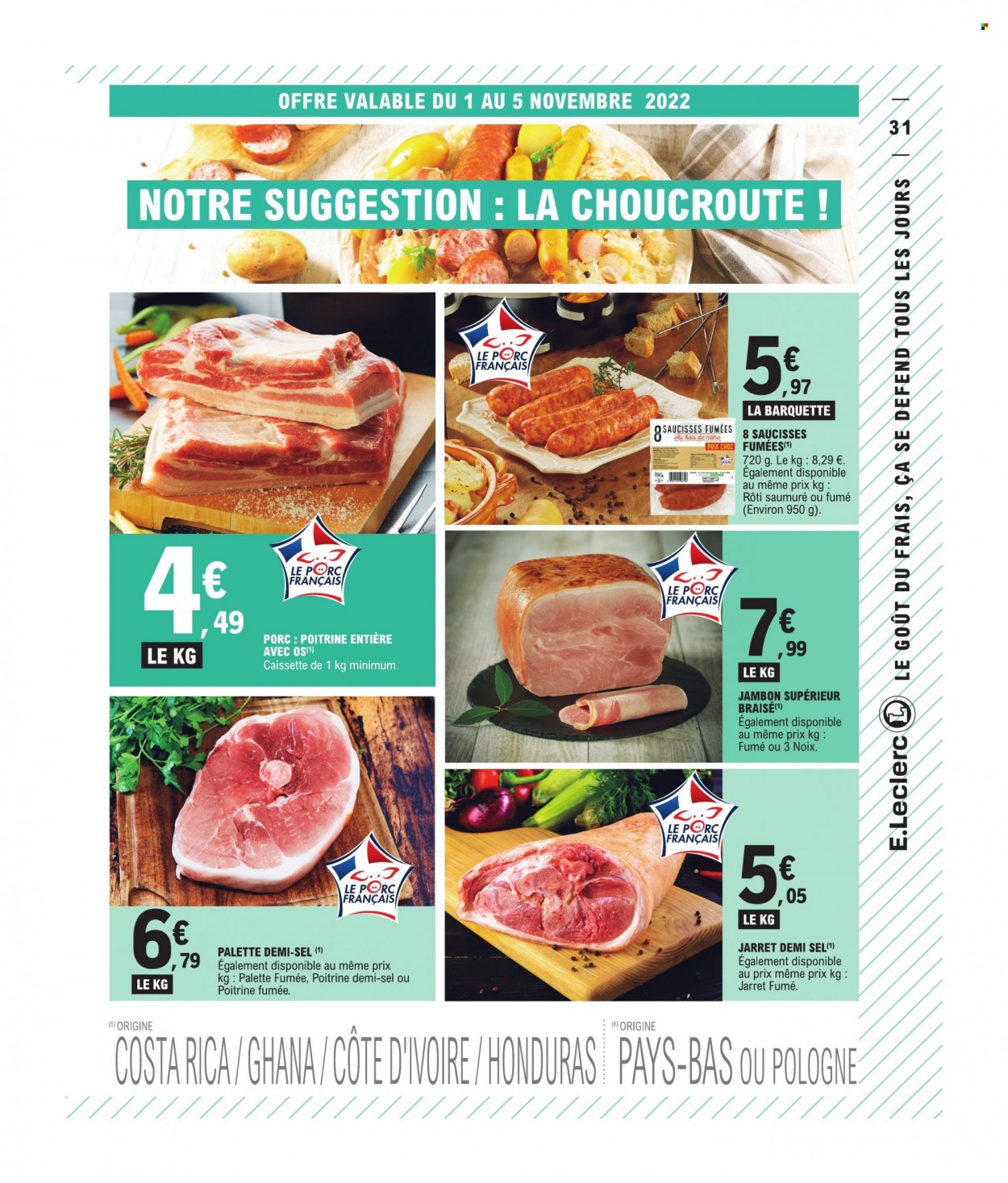 Catalogue E.Leclerc - 01/11/2022 - 12/11/2022. Page 31