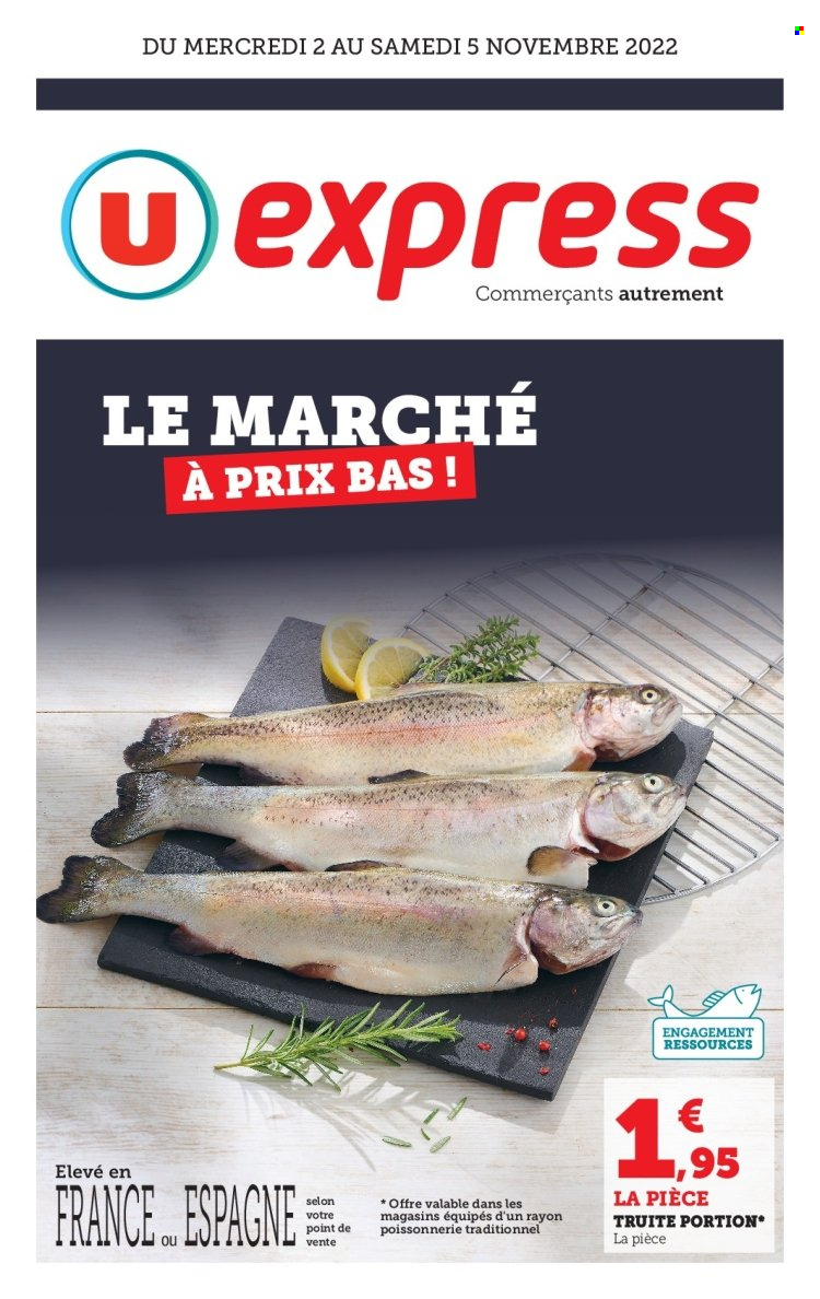 Catalogue U express - 02/11/2022 - 05/11/2022. Page 1