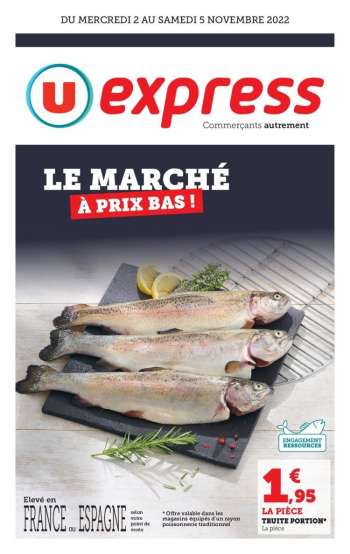 Catalogue U express - 02/11/2022 - 05/11/2022.