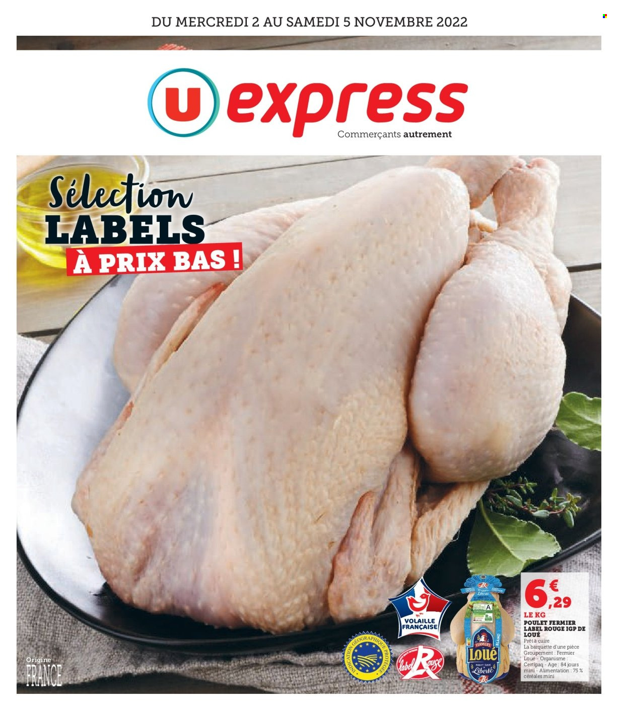 Catalogue U express - 02/11/2022 - 05/11/2022. Page 1