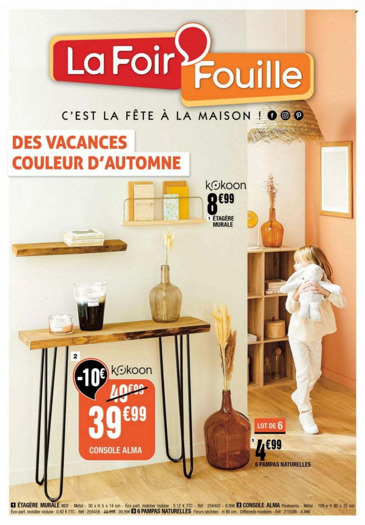 Catalogue La Foir'Fouille - 24/10/2022 - 30/10/2022. Page 1