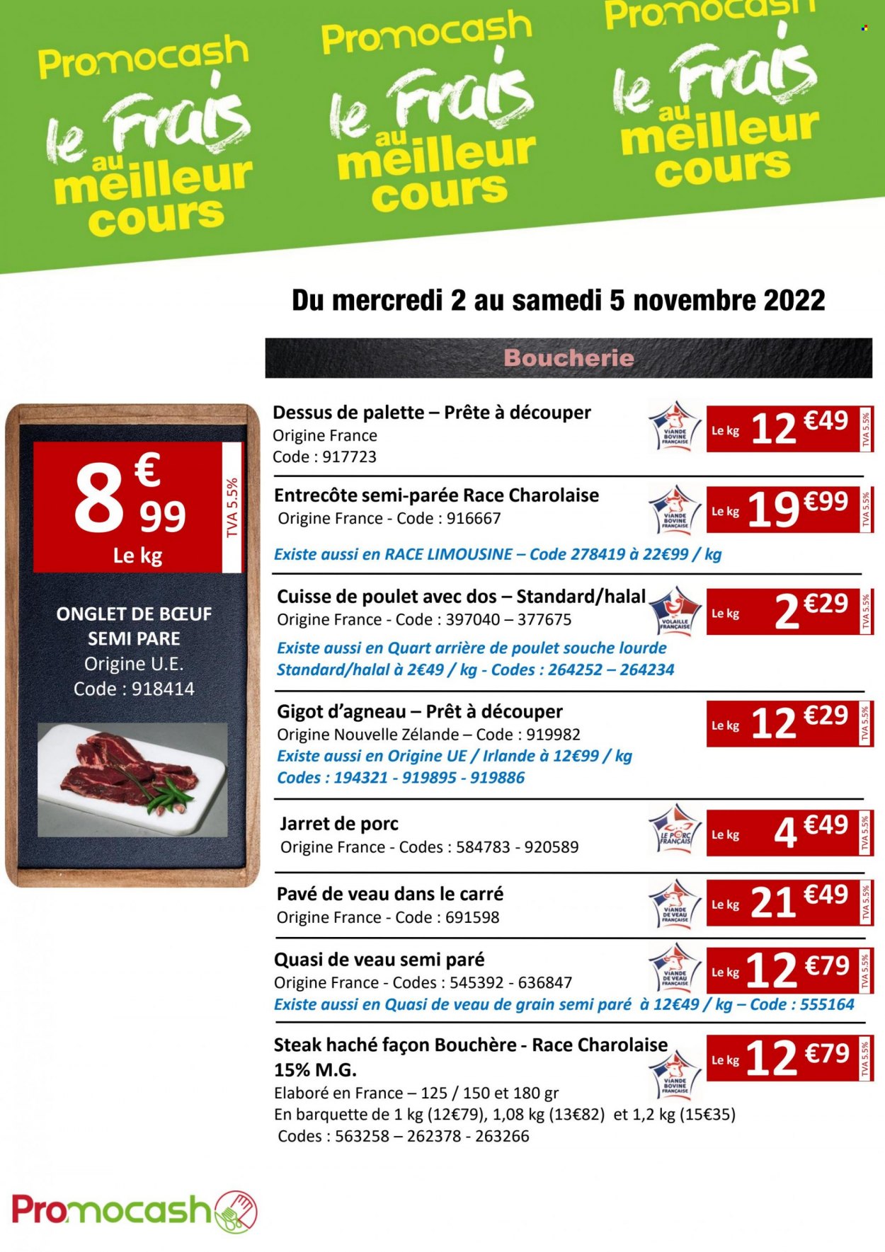 Catalogue Promocash - 02/11/2022 - 05/11/2022. Page 1
