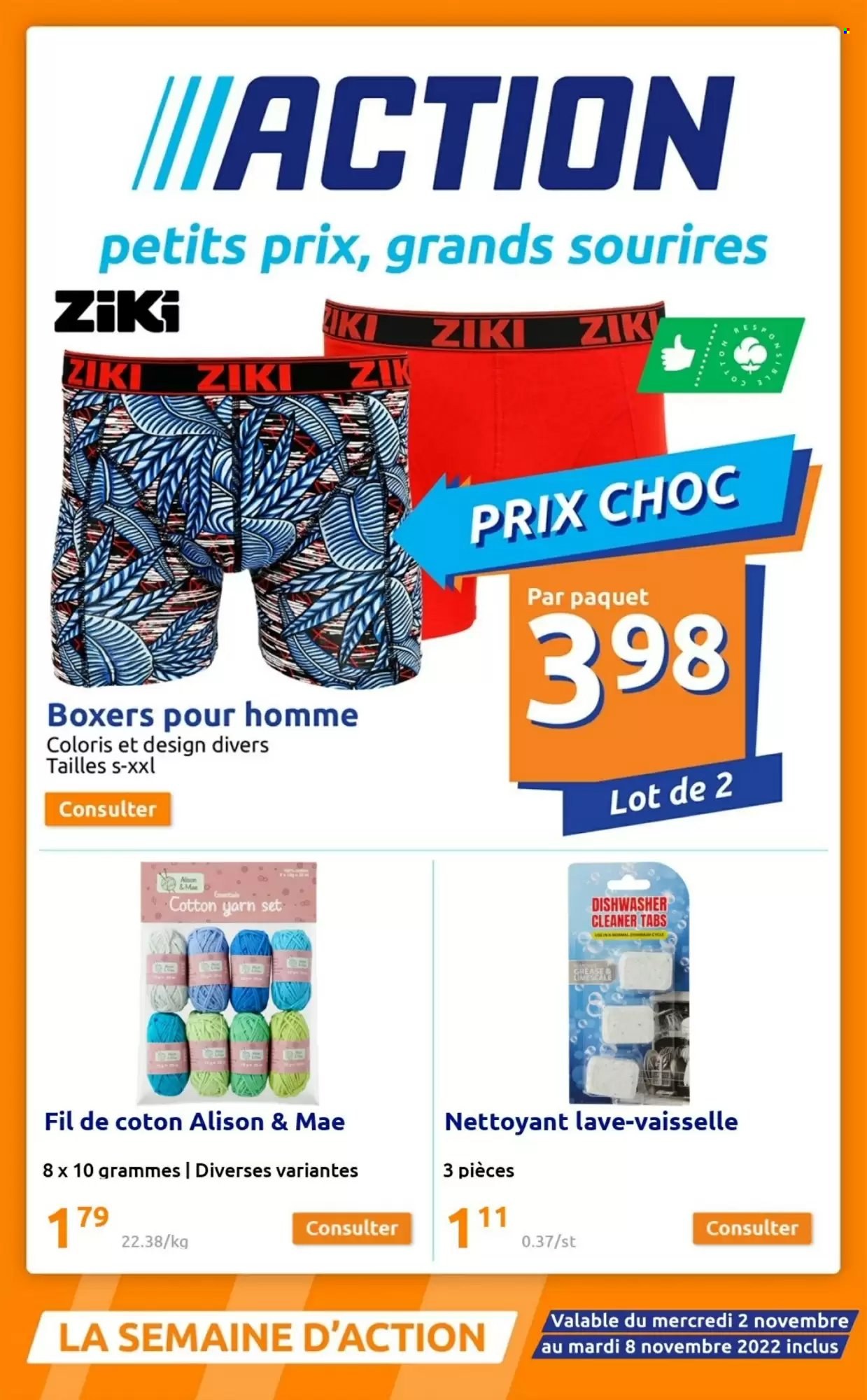 Catalogue Action - 02/11/2022 - 08/11/2022. Page 1