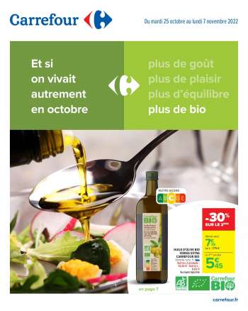 Catalogue Carrefour Hypermarchés - 25/10/2022 - 07/11/2022.