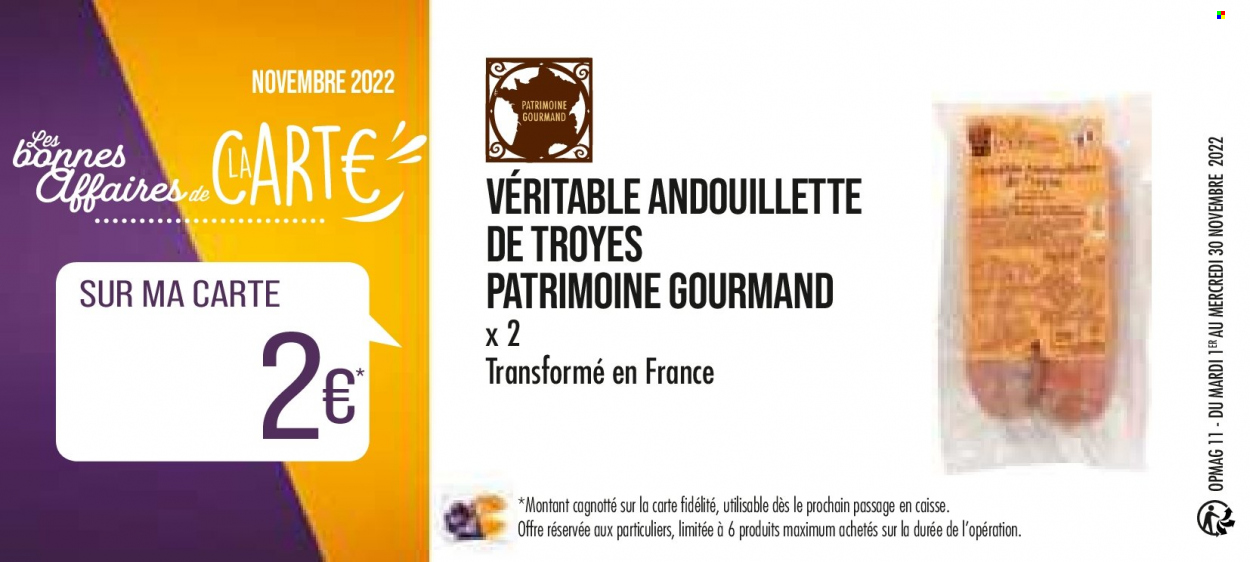 Catalogue Supermarché Match - 01/11/2022 - 30/11/2022. Page 2