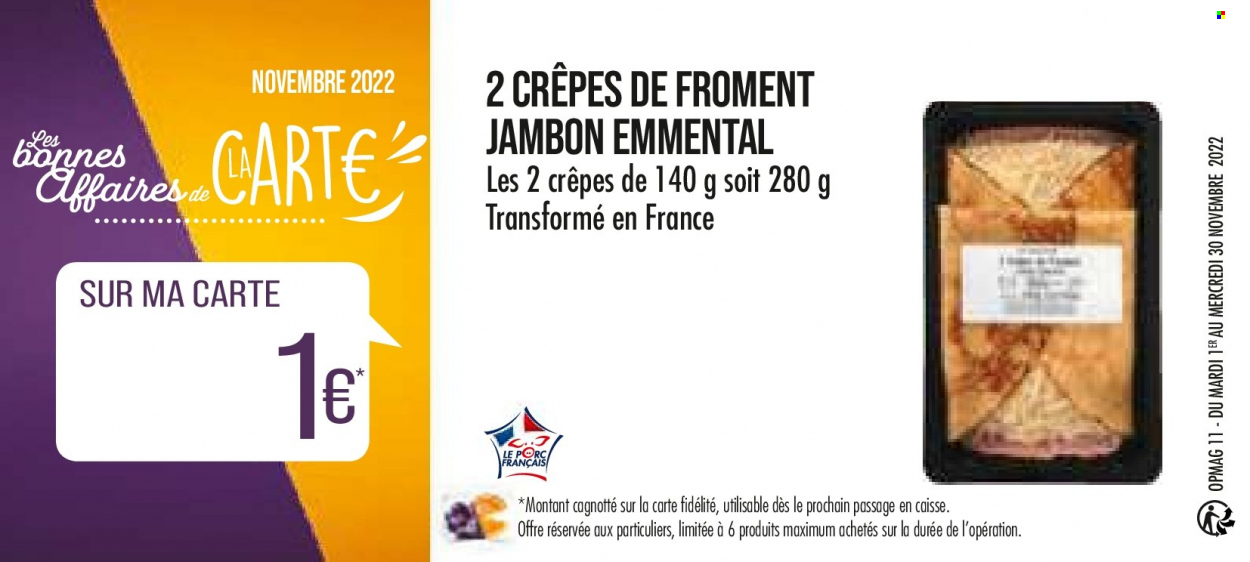 Catalogue Supermarché Match - 01/11/2022 - 30/11/2022. Page 84