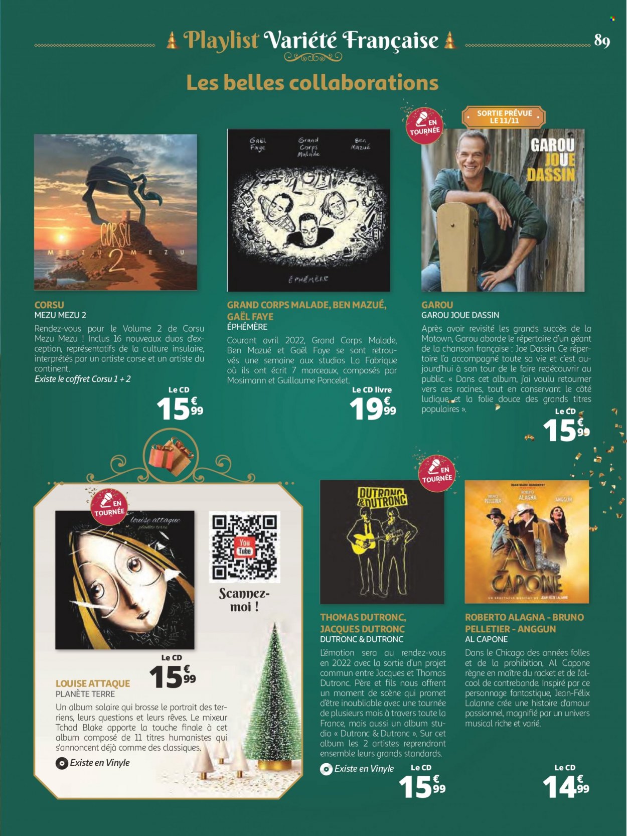 thumbnail - Catalogue Auchan - 07/11/2022 - 24/12/2022 - Produits soldés - brosse, livre, Felix, mixeur, jeans. Page 89.