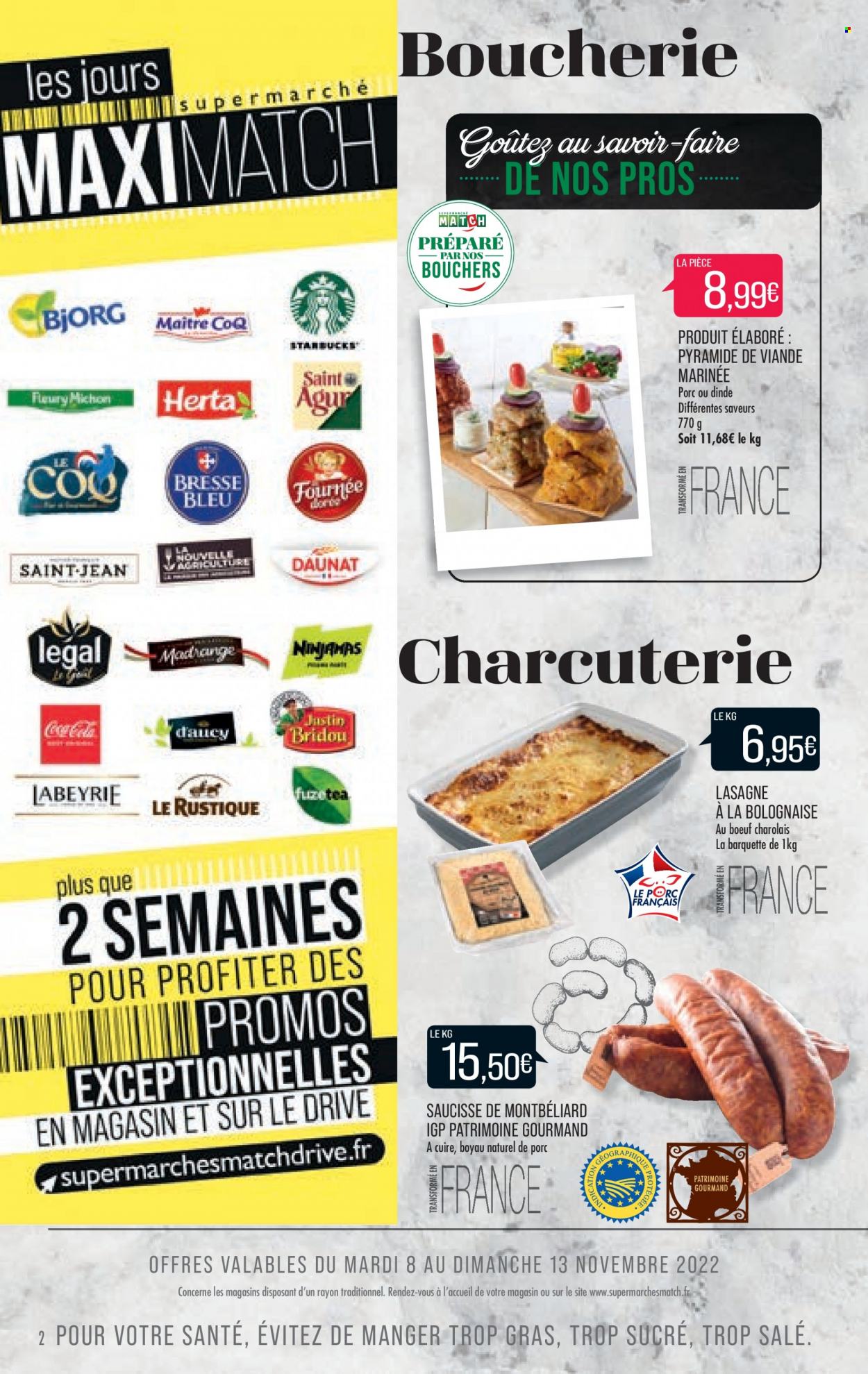 Catalogue Supermarché Match - 08/11/2022 - 20/11/2022. Page 2