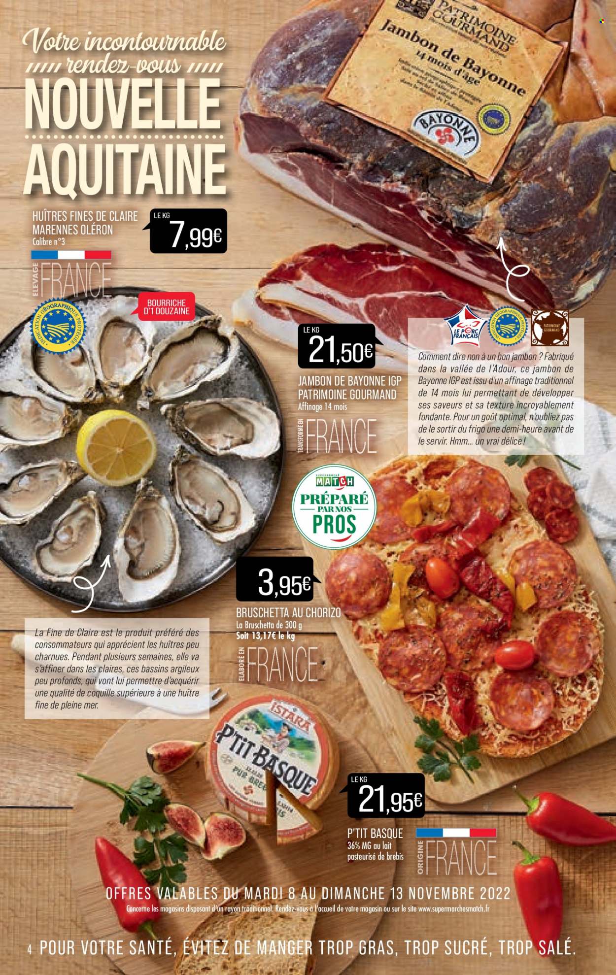 Catalogue Supermarché Match - 08/11/2022 - 20/11/2022. Page 4