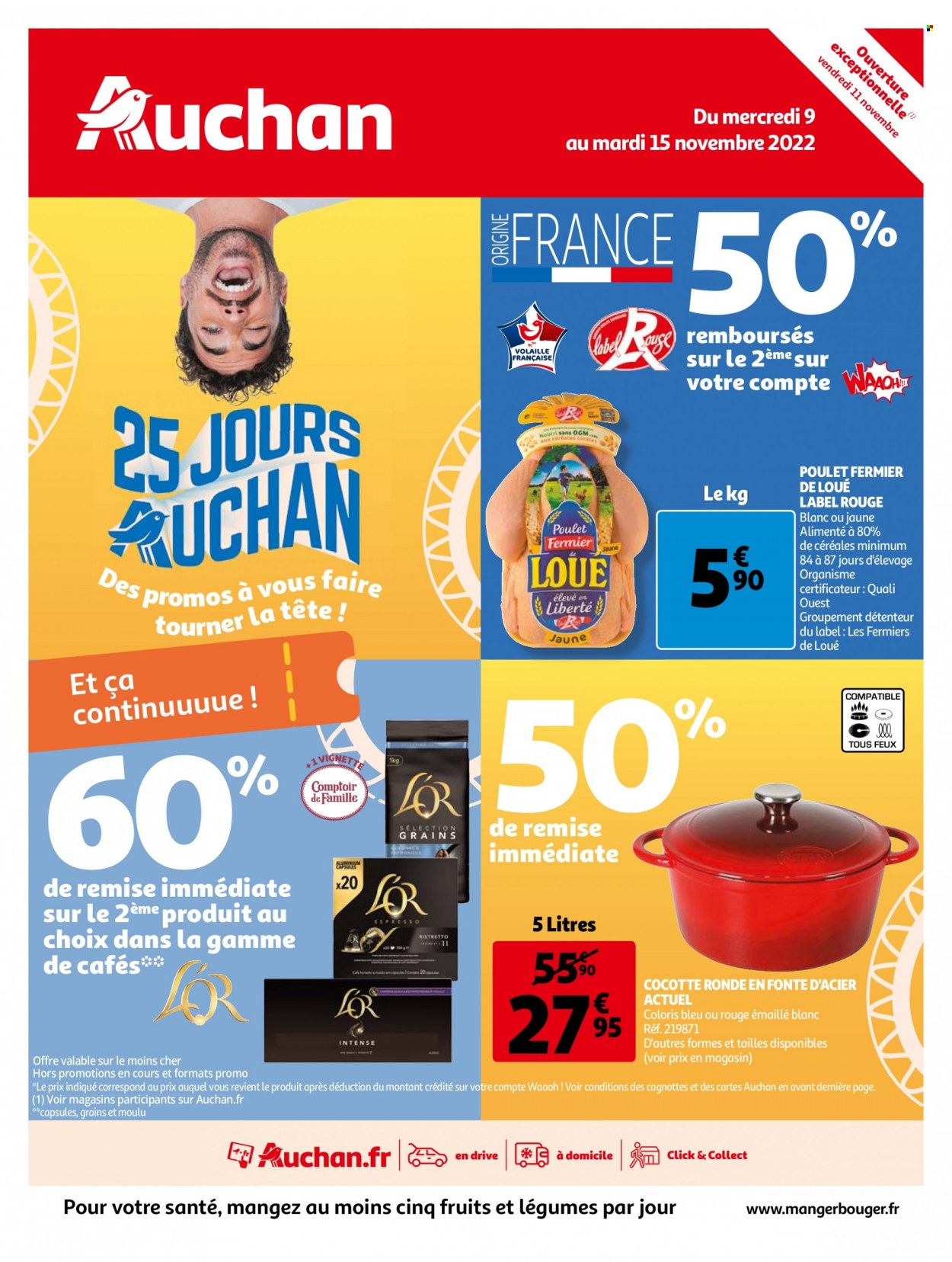 Catalogue Auchan - 09/11/2022 - 15/11/2022. Page 1