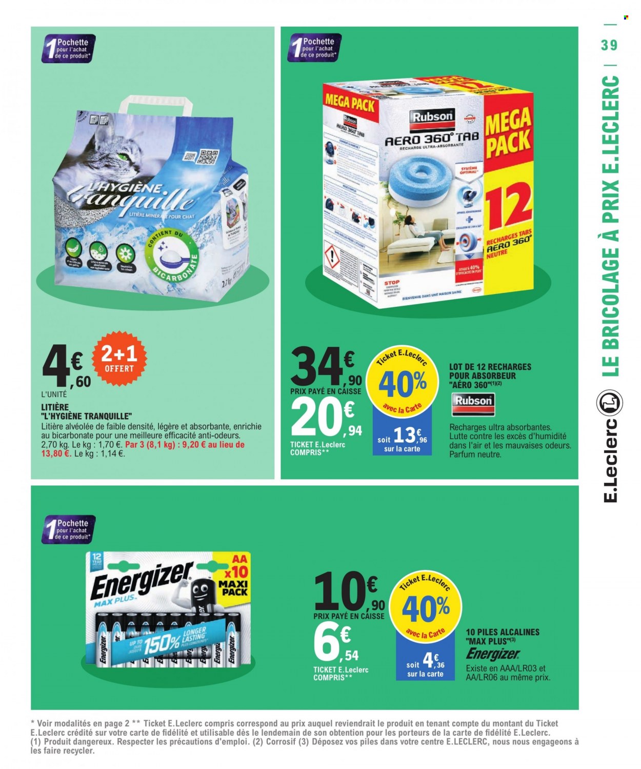 Catalogue E.Leclerc - 08/11/2022 - 19/11/2022. Page 39