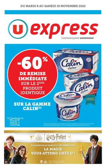 Catalogue U express - 08/11/2022 - 19/11/2022.