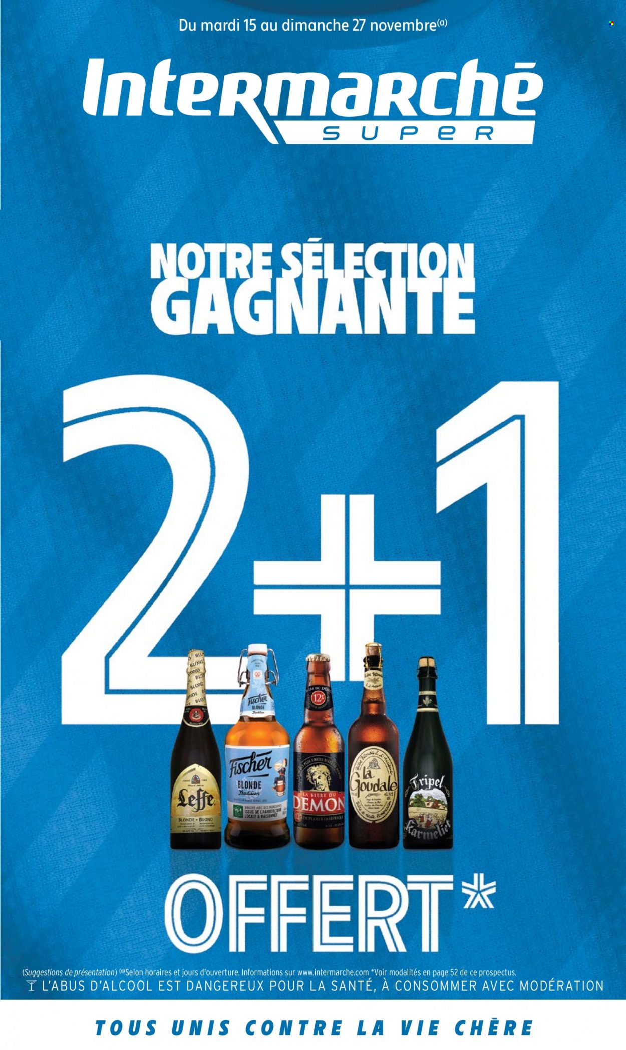 Catalogue Intermarché Super - 15/11/2022 - 27/11/2022. Page 1