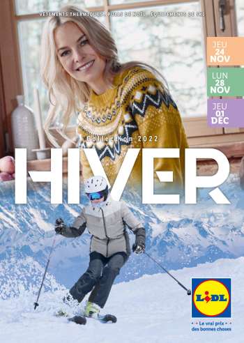 Catalogue Lidl - 24/11/2022 - 01/12/2022.