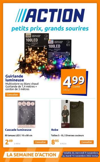 Catalogue Action - 09/11/2022 - 15/11/2022.