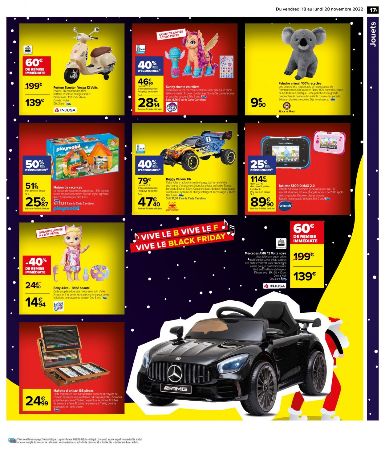 Catalogue Carrefour Hypermarchés - 18/11/2022 - 28/11/2022. Page 17