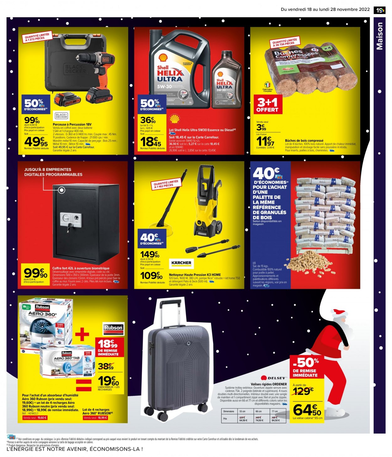 Catalogue Carrefour Hypermarchés - 18/11/2022 - 28/11/2022. Page 19