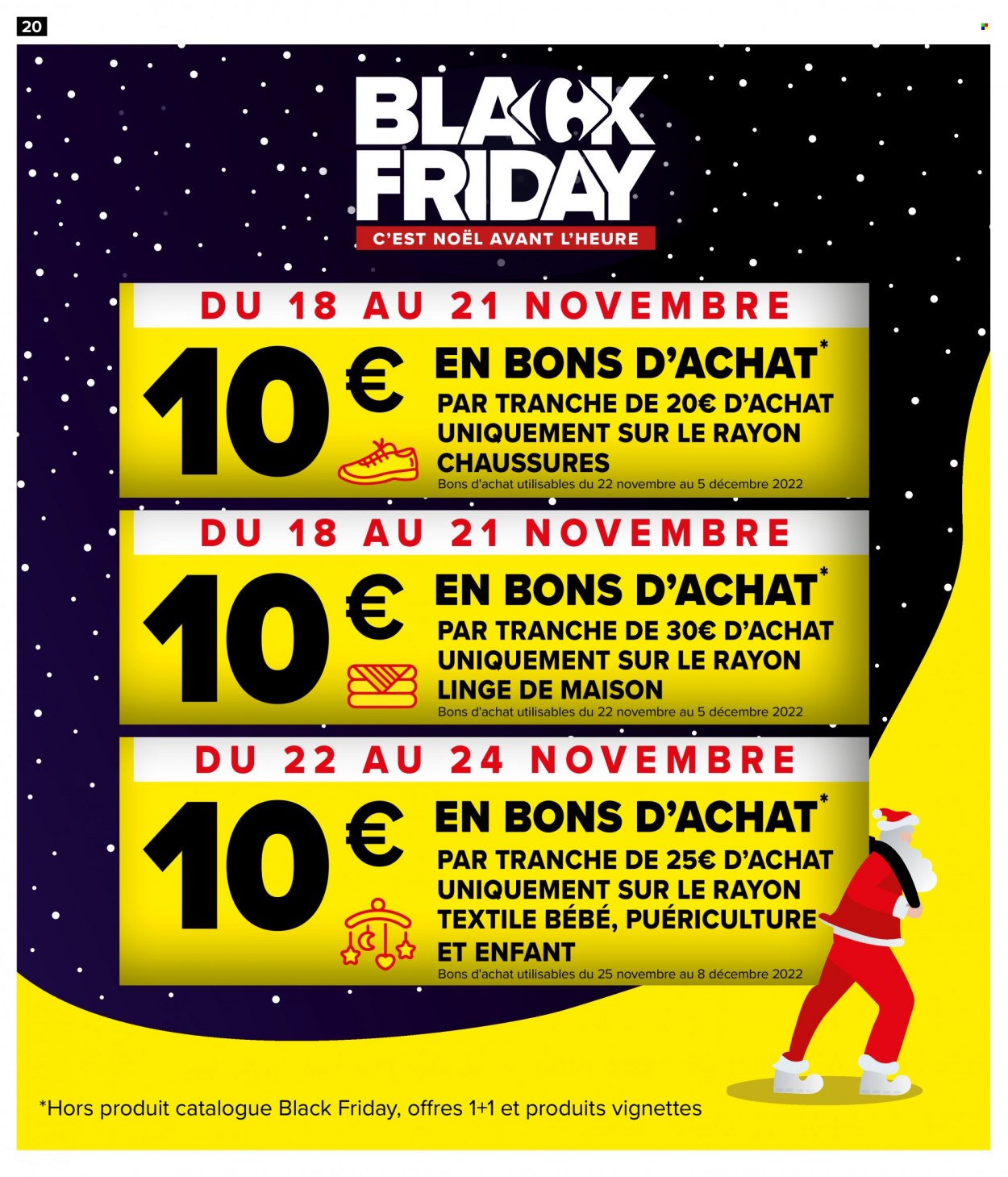 Catalogue Carrefour Hypermarchés - 18/11/2022 - 28/11/2022. Page 20