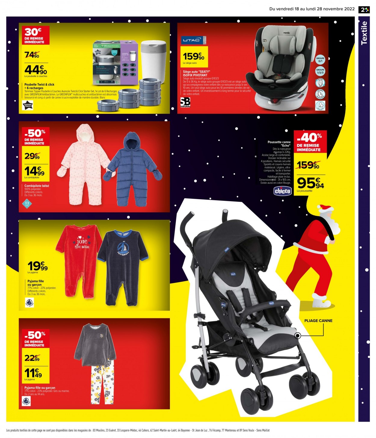 Catalogue Carrefour Hypermarchés - 18/11/2022 - 28/11/2022. Page 21