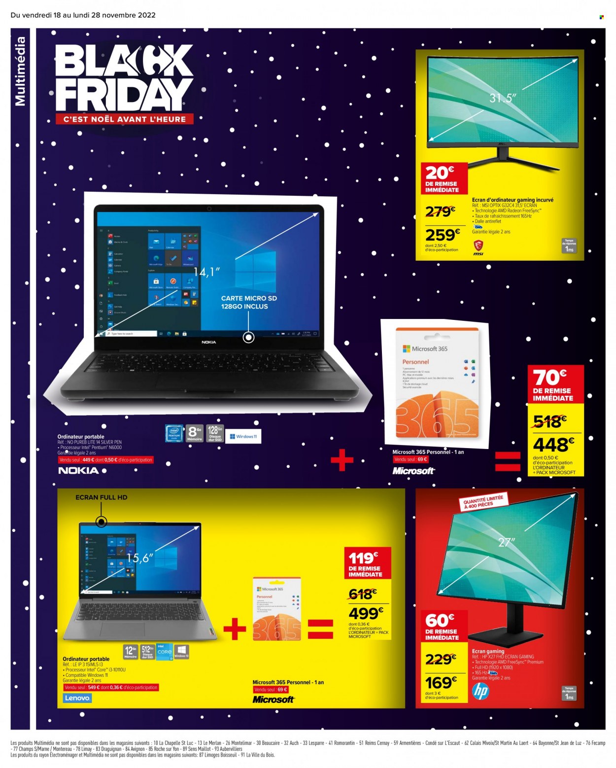 Catalogue Carrefour Hypermarchés - 18/11/2022 - 28/11/2022. Page 29