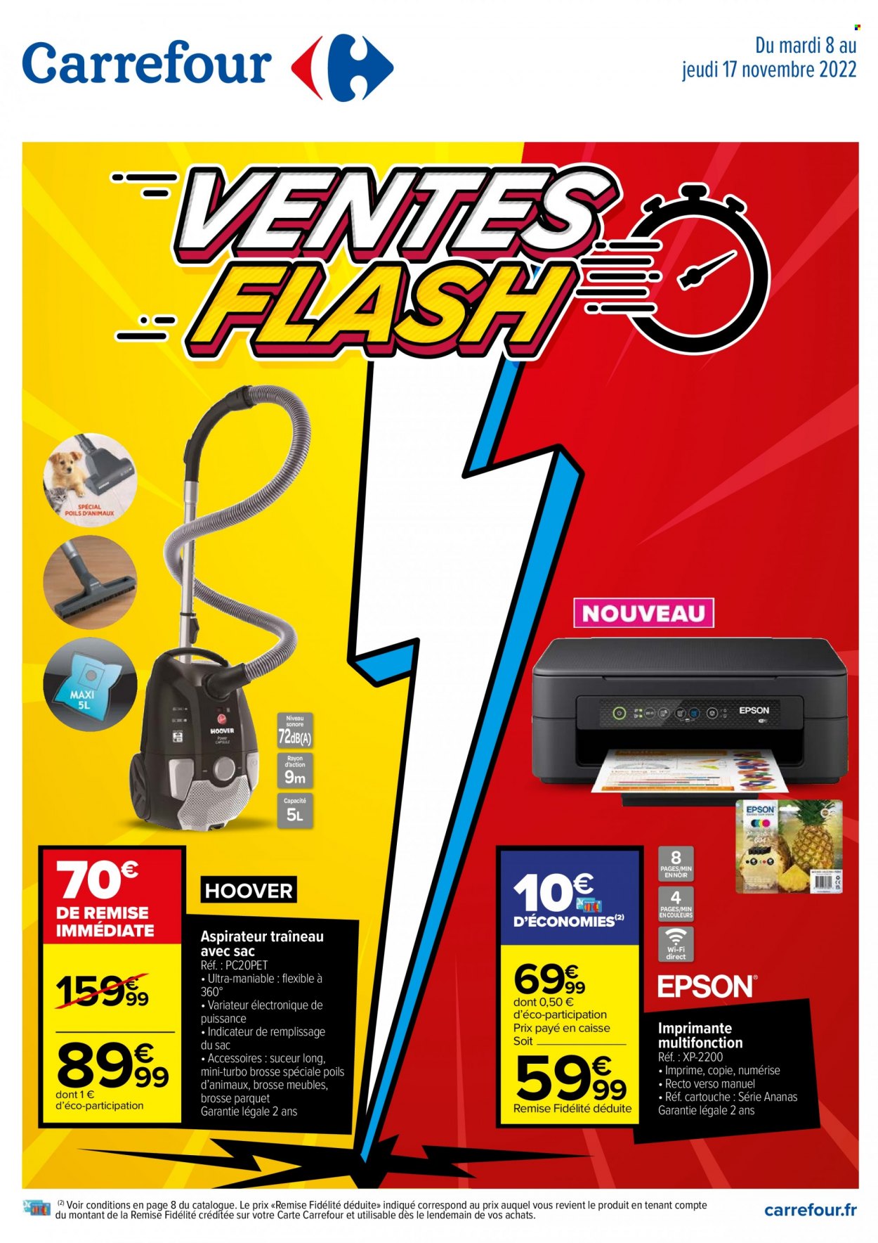Catalogue Carrefour Hypermarchés - 08/11/2022 - 17/11/2022. Page 1