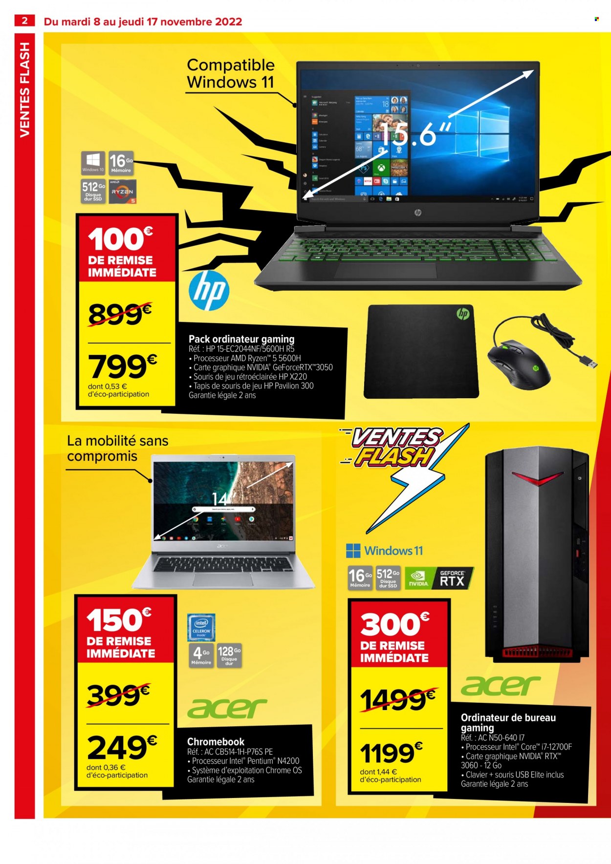 Catalogue Carrefour Hypermarchés - 08/11/2022 - 17/11/2022. Page 2