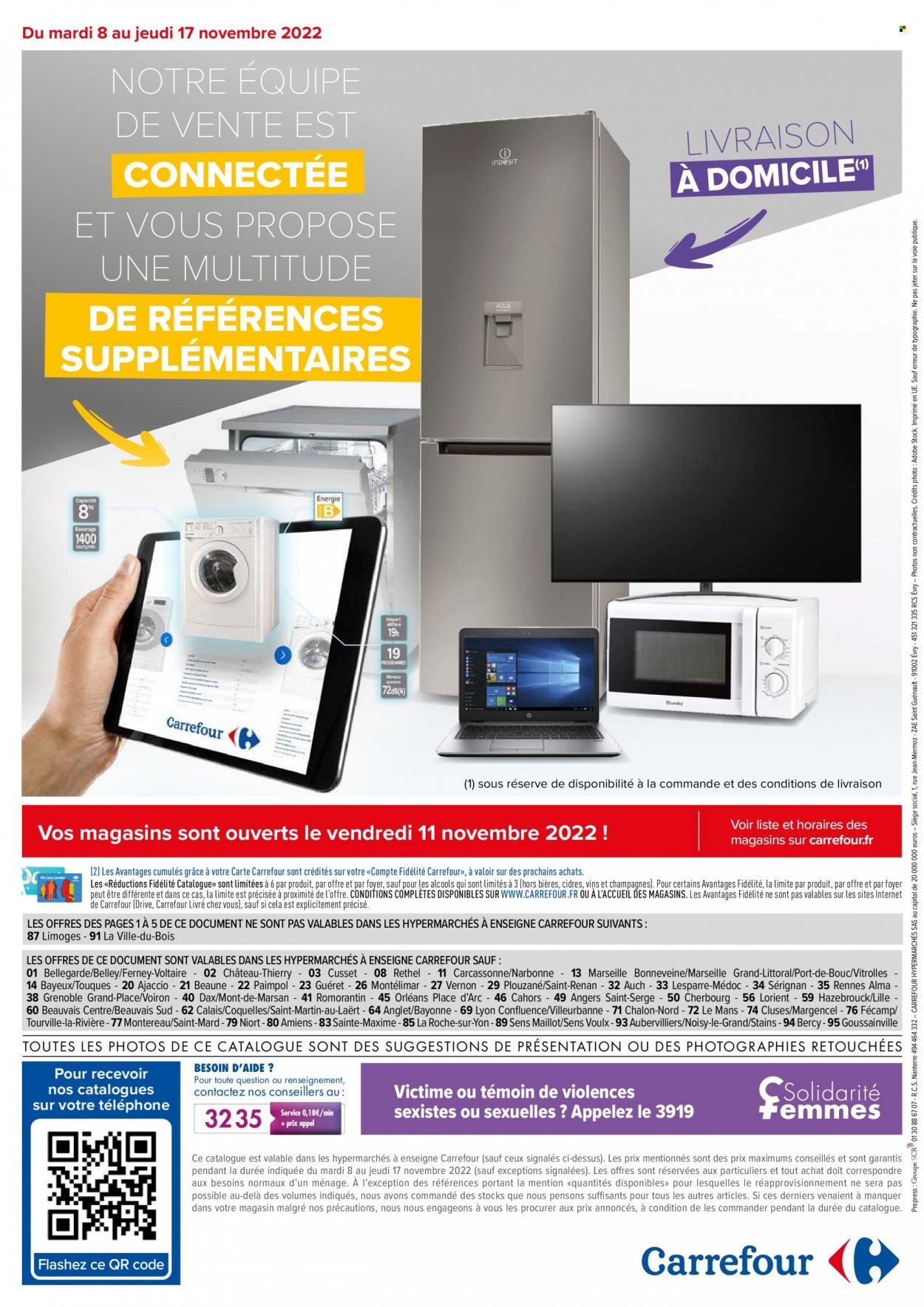 Catalogue Carrefour Hypermarchés - 08/11/2022 - 17/11/2022. Page 8