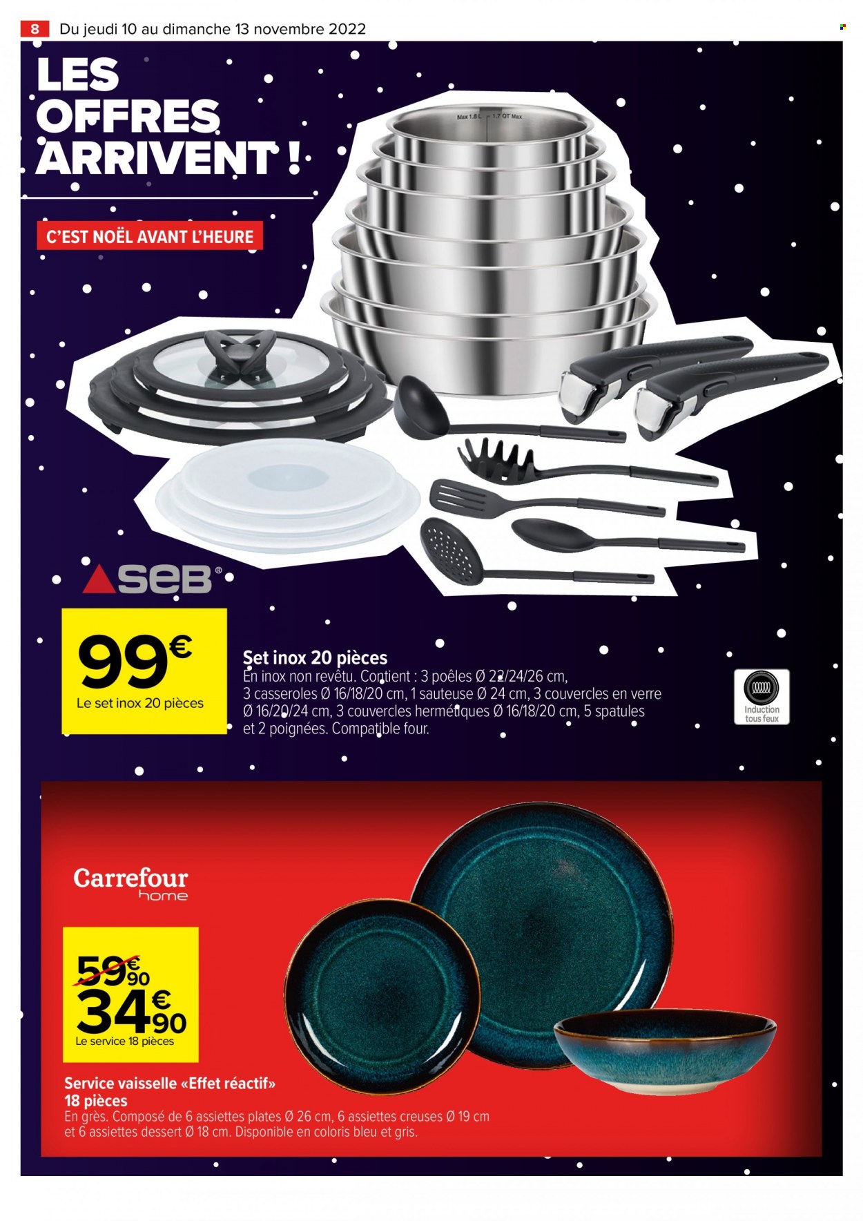 Catalogue Carrefour Hypermarchés - 10/11/2022 - 13/11/2022. Page 8