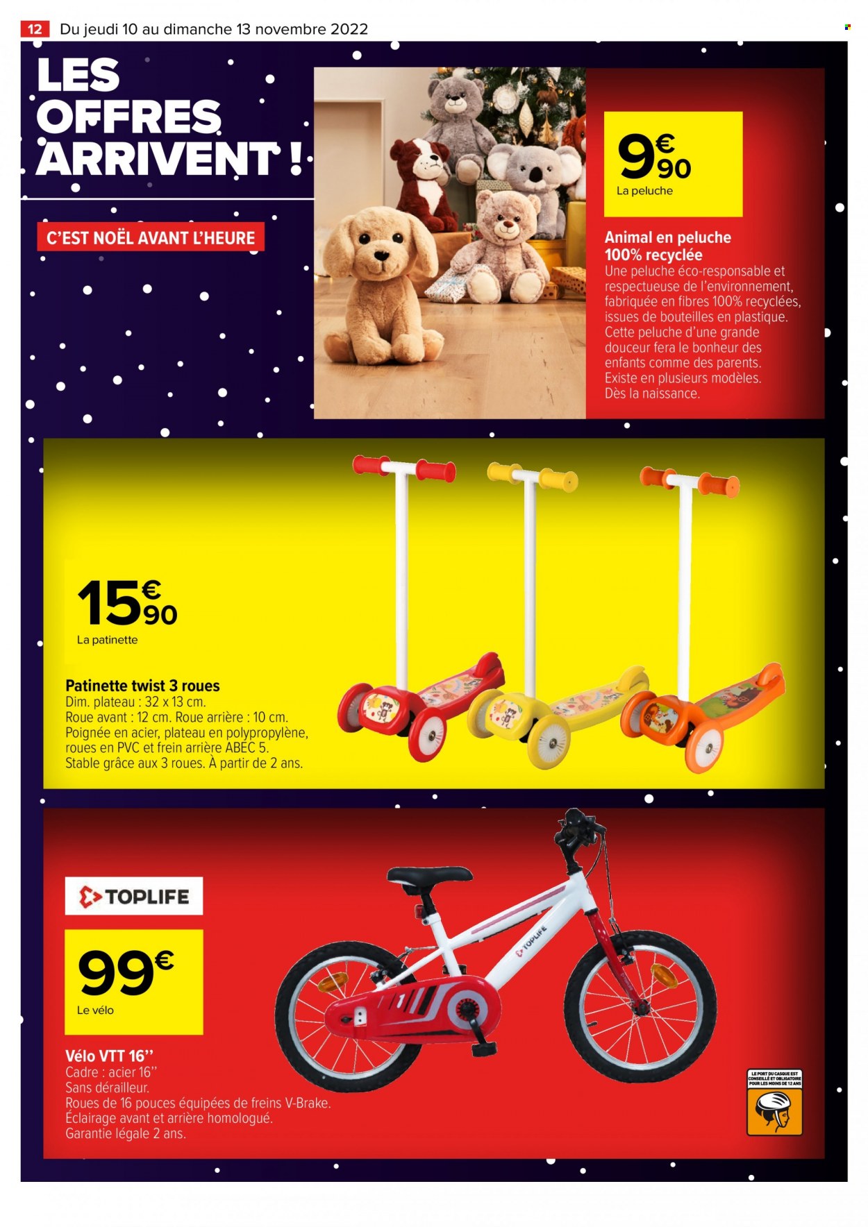 Catalogue Carrefour Hypermarchés - 10/11/2022 - 13/11/2022. Page 12
