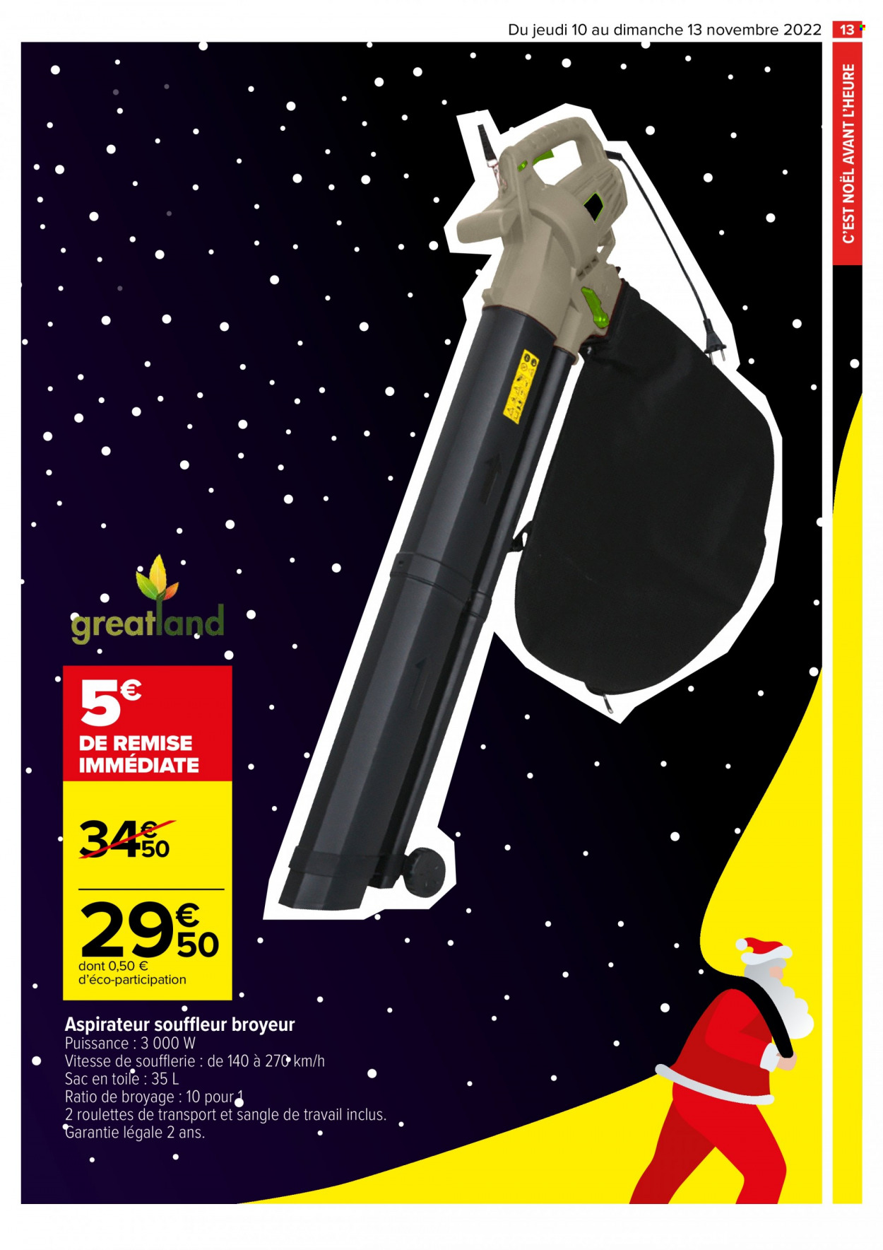 Catalogue Carrefour Hypermarchés - 10/11/2022 - 13/11/2022. Page 13