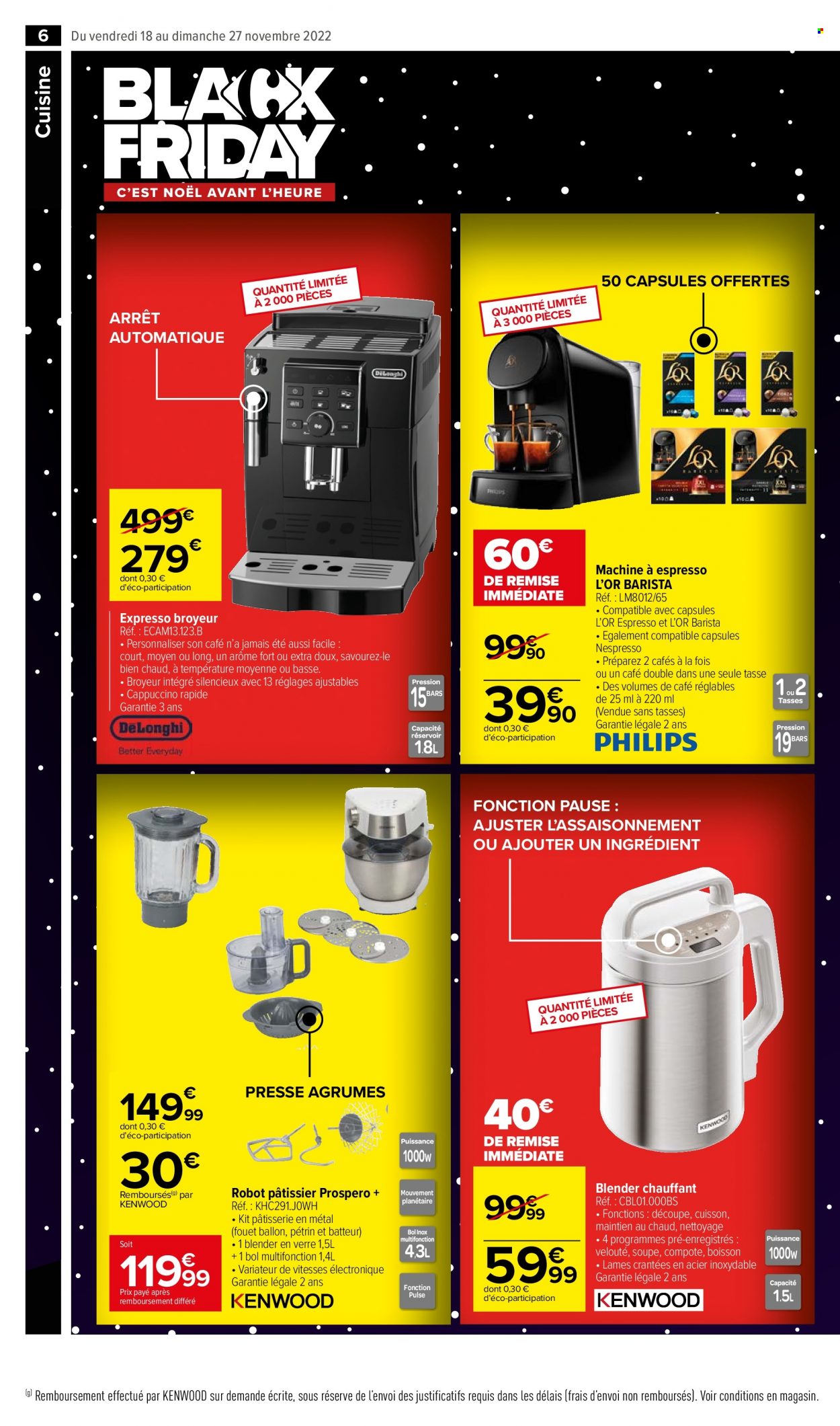 Catalogue Carrefour Market - 18/11/2022 - 27/11/2022. Page 6
