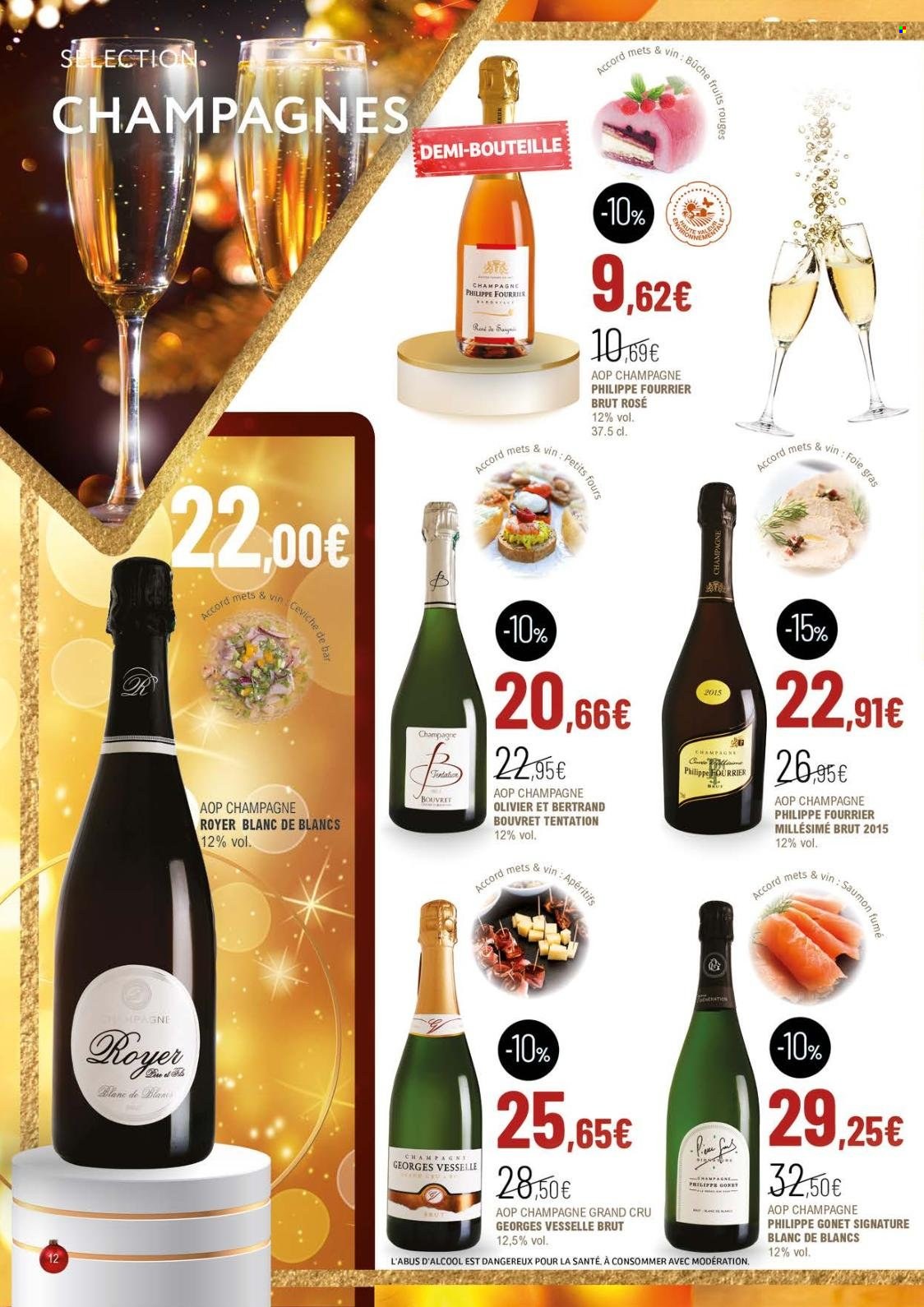 thumbnail - Catalogue La Vignery - 15/11/2022 - 11/12/2022 - Produits soldés - champagne, vin. Page 12.