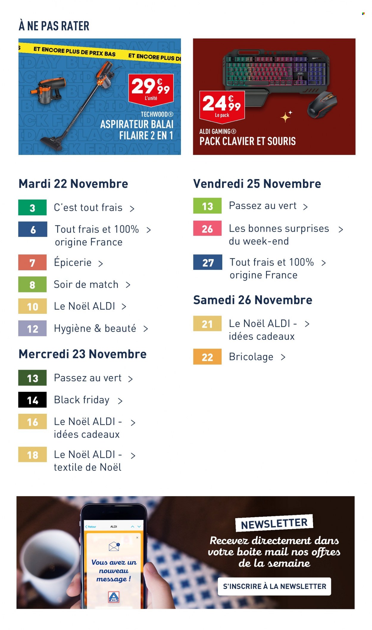 Catalogue ALDI - 22/11/2022 - 28/11/2022. Page 3