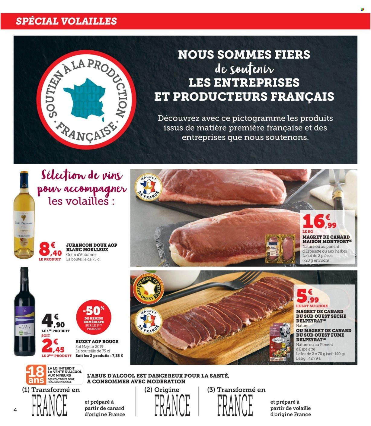 Catalogue SUPER U - 15/11/2022 - 19/11/2022. Page 4