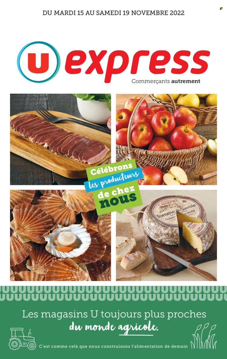 Catalogue U express - 15/11/2022 - 19/11/2022. Page 1