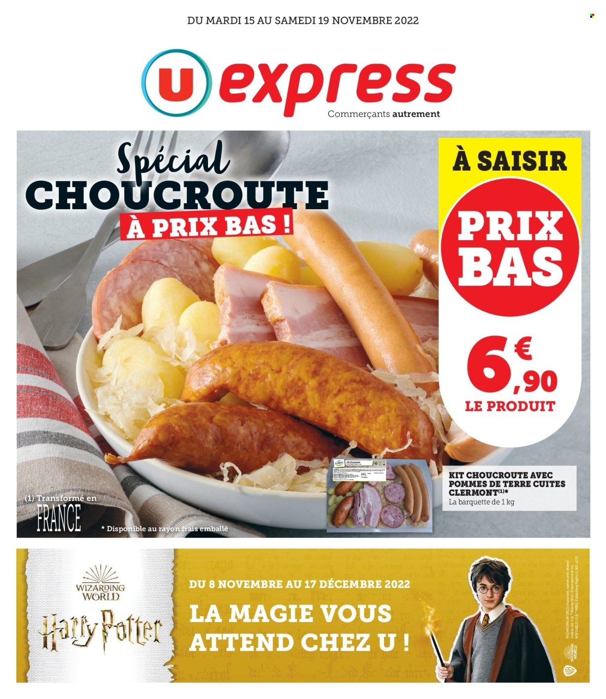 Catalogue U express - 15/11/2022 - 19/11/2022. Page 1