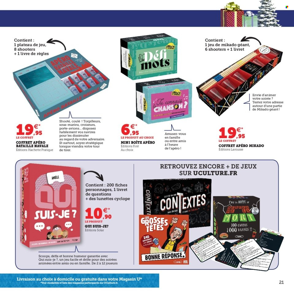 Catalogue SUPER U - 15/11/2022 - 24/12/2022. Page 21