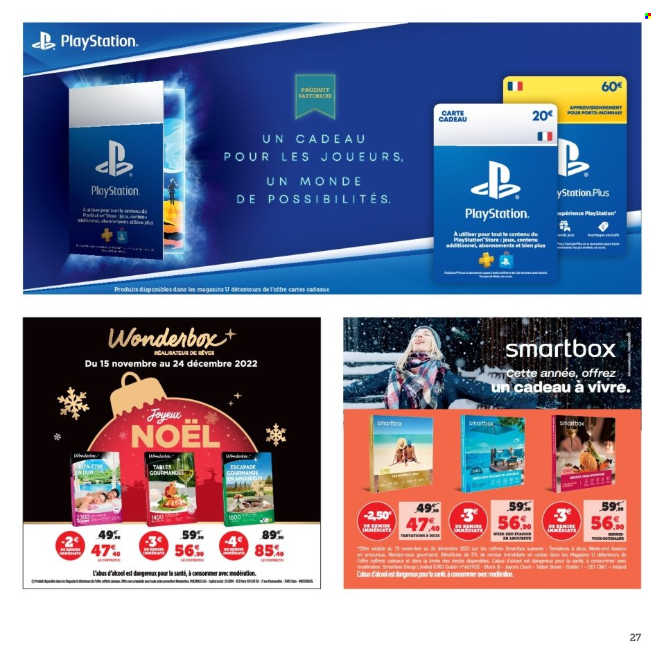 Catalogue SUPER U - 15/11/2022 - 24/12/2022. Page 27