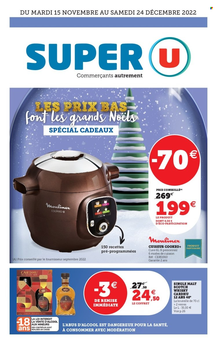 Catalogue SUPER U - 15/11/2022 - 24/12/2022. Page 1
