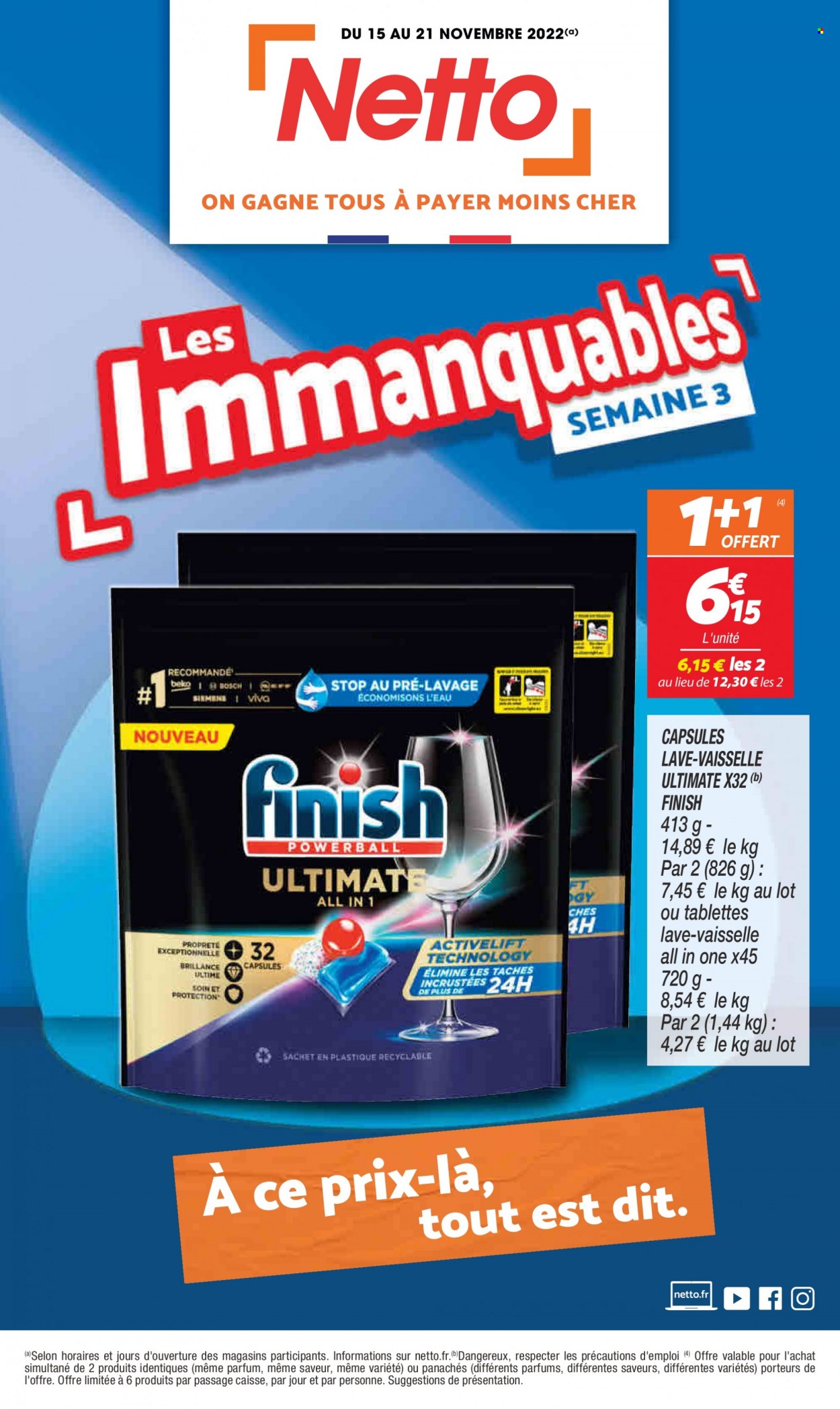 Catalogue Netto - 15/11/2022 - 21/11/2022. Page 1