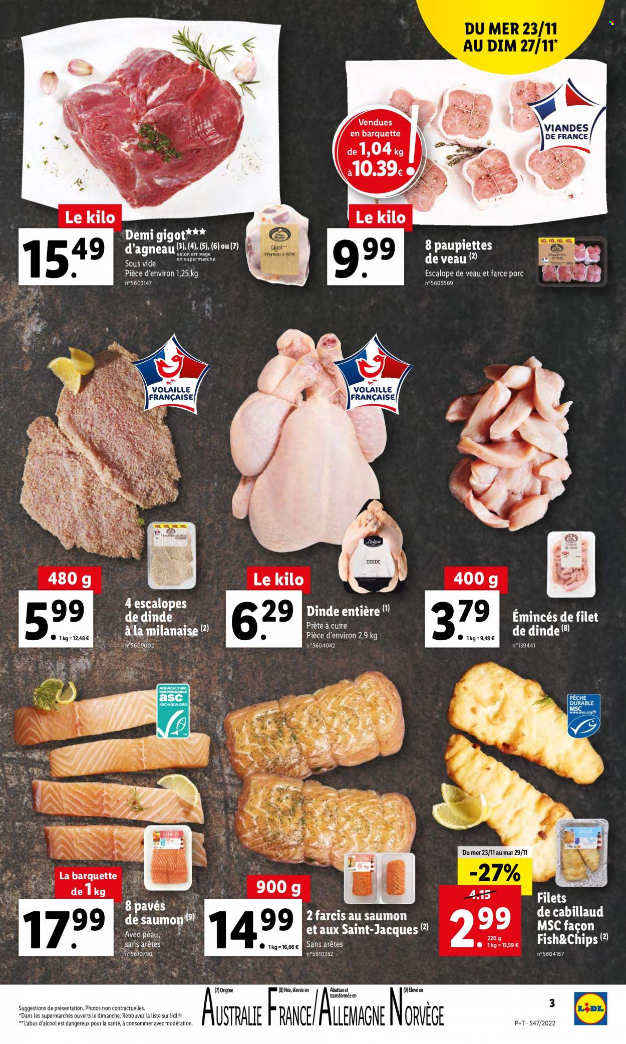 Catalogue Lidl - 23/11/2022 - 29/11/2022. Page 3