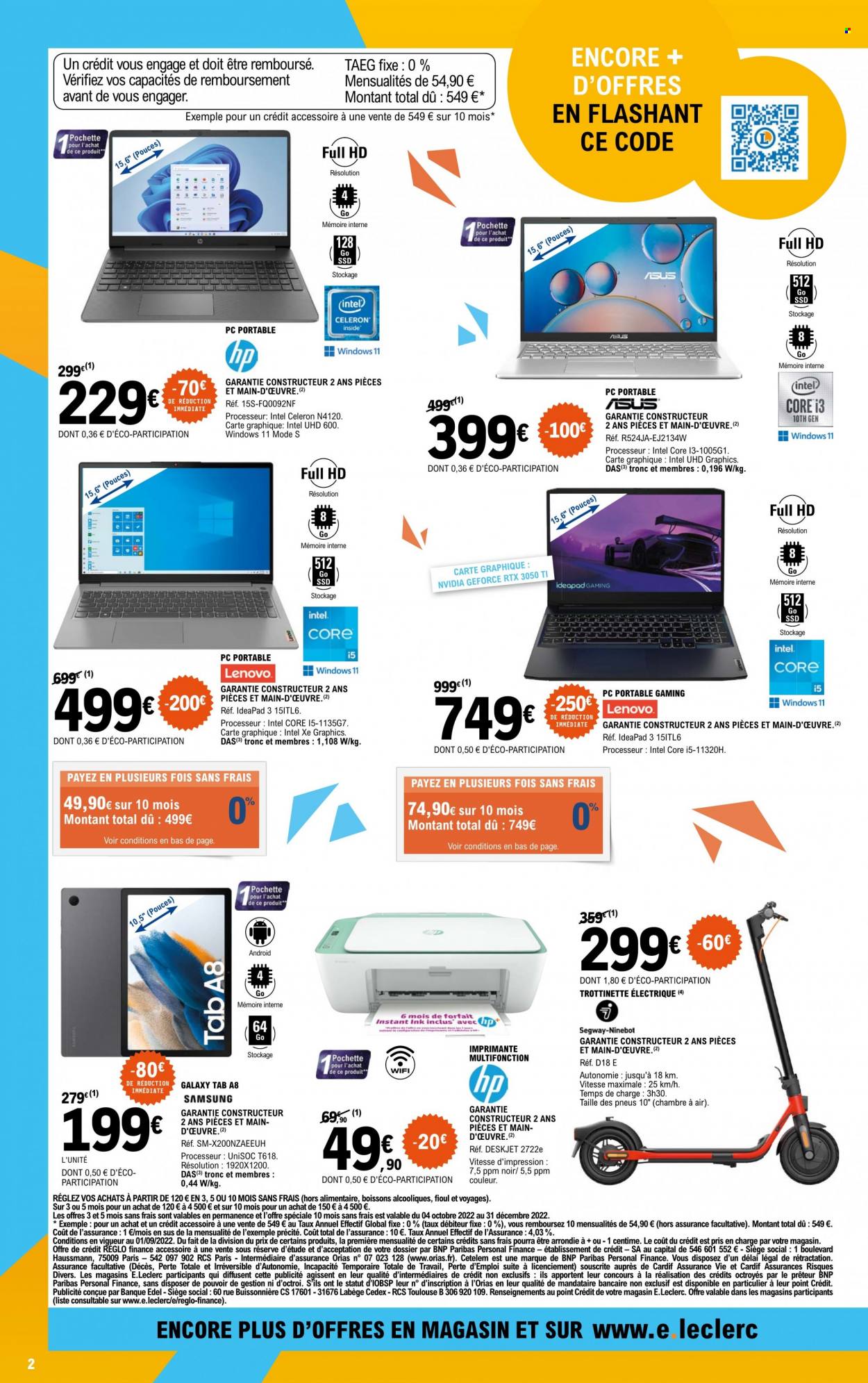 Catalogue E.Leclerc - 18/11/2022 - 27/11/2022. Page 2